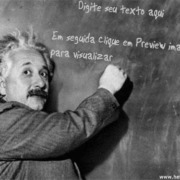 montagem-albert-einstein-quadro-negro