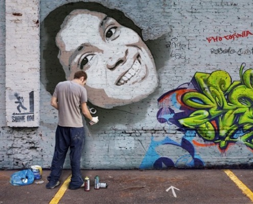 grafite-parede-foto-online