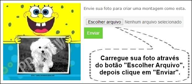 fazer montagem no fotomontagens.net