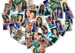 loupe collage montagem