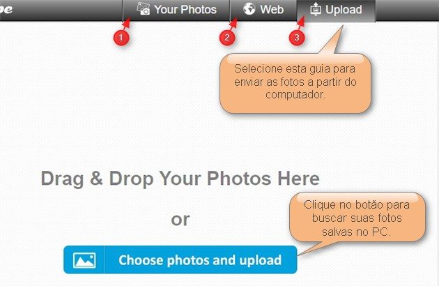 upload fotos loupe