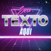 texto-retro-neon