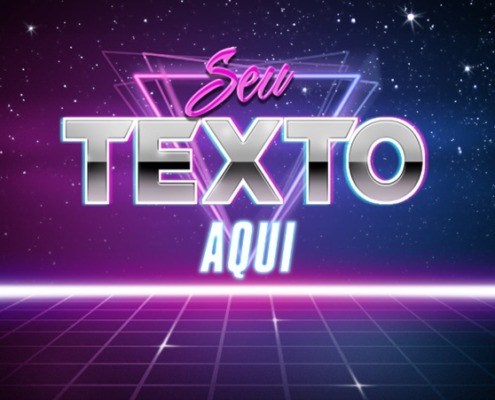 texto-retro-neon